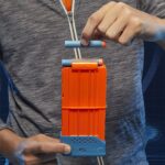 NERF Elite 2.0 Echo CS-10 Blaster - 24 dardos oficiales, clip de 10 dardos, culata removible y extensión de cañón, 5 rieles tácticos - Imagen 6