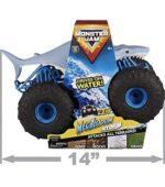 Monster Jam Megalodon Storm - Mando a distancia para coche, escala 1:15