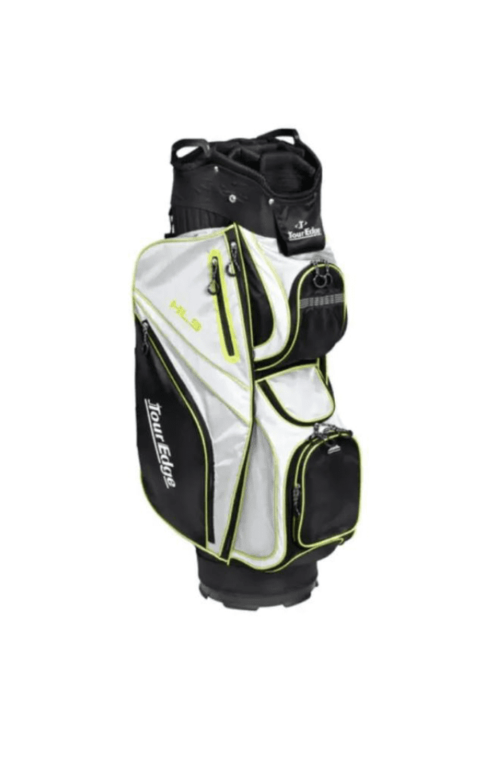 Captura de Pantalla 2021-04-12 a la(s) 11.55.43 Bolso para Golf Tour Edge Golf UBAHKCB07 HL3 CART BAG BLACK SILVER - Imagen 1