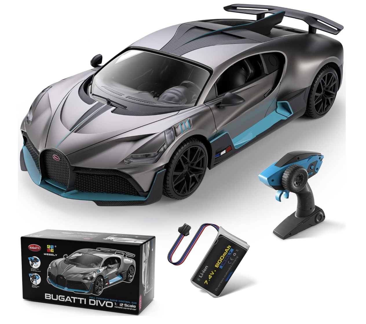 Captura-de-pantalla-2024-11-08-a-las-12.38.07.png Bugatti Divo - Auto a control remoto, escala 1/12, auto a control remoto, 7.5 mi/h, modelo de auto con licencia de 2.4 GHz, 7.4 V, 900 mAh, para adultos, niños y niñas de 6 a 12 años - Imagen 1