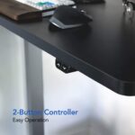 Escritorio eléctrico de pie - Flexispot -  soporte para computadora para oficina en casa, mesa de trabajo de altura ajustable - Imagen 5