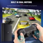 Controlador inalámbrico para PS4, Usergaing PS4 controlador inalámbrico para Sony PS4/Pro/Slim/PC con función de audio, altavoz y doble vibración - Imagen 3