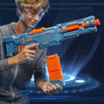 NERF Elite 2.0 Echo CS-10 Blaster - 24 dardos oficiales, clip de 10 dardos, culata removible y extensión de cañón, 5 rieles tácticos - Imagen 2