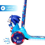 Patinete para niños, scooter de 3 ruedas autoequilibrante con ruedas y cubierta iluminadas, cubierta antideslizante extra ancha, freno trasero, inclinado para conducir, diseño ligero, para niños de 3 - Imagen 2