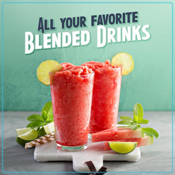 Nostalgia Classic Frozen Slushie Maker para el hogar, rojo retro, 32 oz - Imagen 3