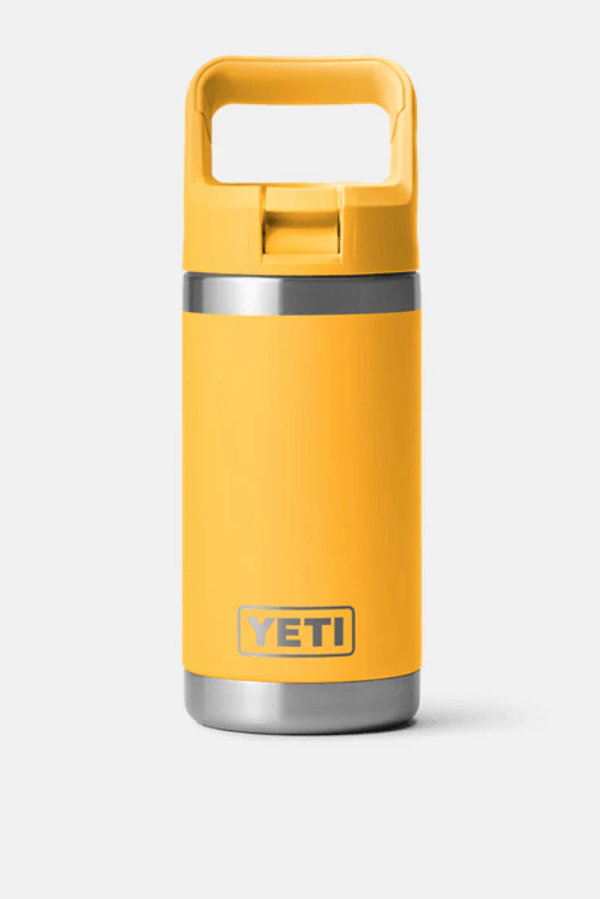 YETI Rambler Botella de 18 onzas, aislada al vacío, de acero inoxidable con tapa de popote a juego de colores - Imagen 12