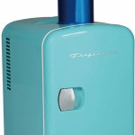 Mini Frigidaire - Enfriador para maquillaje y bebidas de 6 latas, blanco, 4 litros - Imagen 12