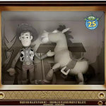 Disney Woody and Bullseye - Juego de peluche Toy Story 25th Limited Release