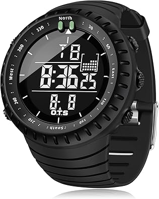 61srikhJ1IL._AC_SY395_.jpg PALADA Reloj deportivo digital para hombre, resistente al agua, con retroiluminación LED, relojes para hombres - Imagen 1