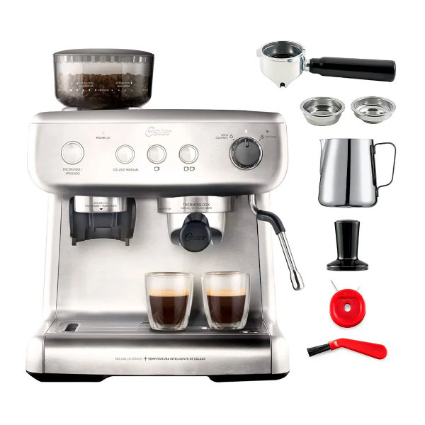 Oster  Máquina de Café Espresso Semiautomática Perfect Brew (BVSTEM7300) - Imagen 2