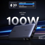 UGREEN Cargador portátil Nexode de 20000 mAh y 100 W, cargador portátil USB C de 3 puertos PD de carga rápida, pantalla digital para iPhone 17/16, MacBook, iPad, Galaxy S24 Ultra, Steam Deck, Dell XPS - Imagen 3