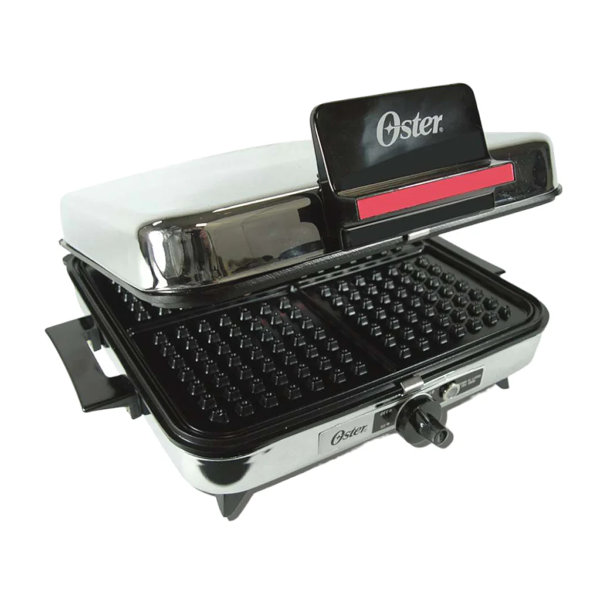 Oster Plancha Sandwichera Antiadherente 3 en 1 (CG-120W) - Imagen 1