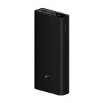 Xiaomi MI 50W Power Bank 2000, 20000mah, entrada/salida USB-C más 2 salidas USB-A, carga 3 dispositivos simultáneamente, salida de hasta 50 W, negro