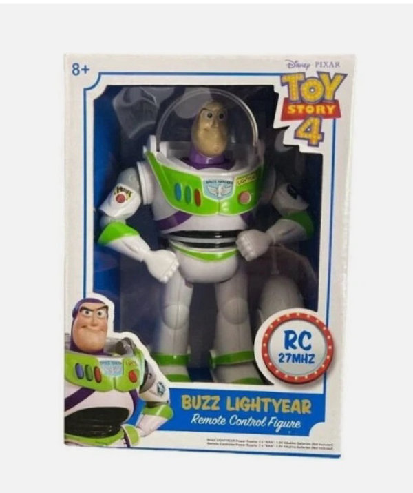 Disney Toy Story 4 Buzz Lightyear Figura Control Remoto RC 27MHz - Imagen 3