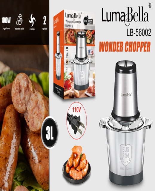 Picadora Multifunción Luma Bella LB-56002 - Imagen 1