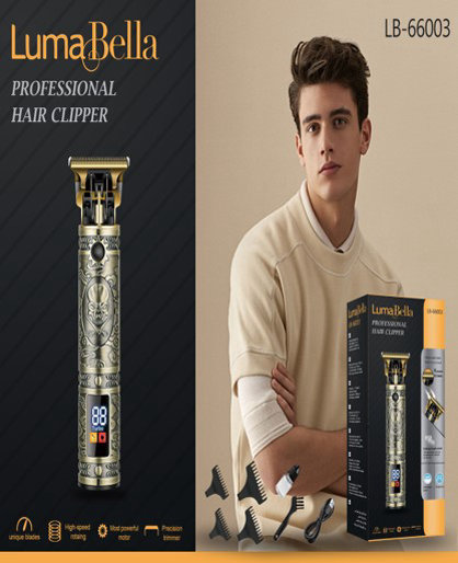 Imagen25.jpg Cortadora de Pelo Profesional Luma Bella LB-66003 - Imagen 1