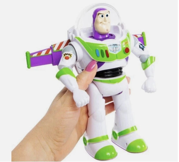 Disney Toy Story 4 Buzz Lightyear Figura Control Remoto RC 27MHz - Imagen 2