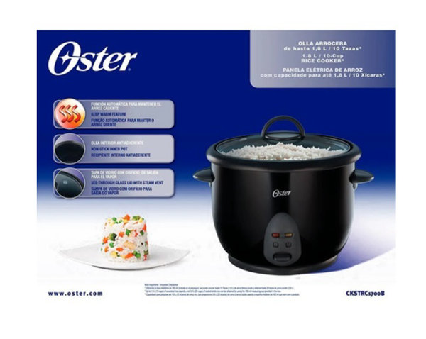 Olla Arrocera Oster 10 Tazas Multiusos - Imagen 5