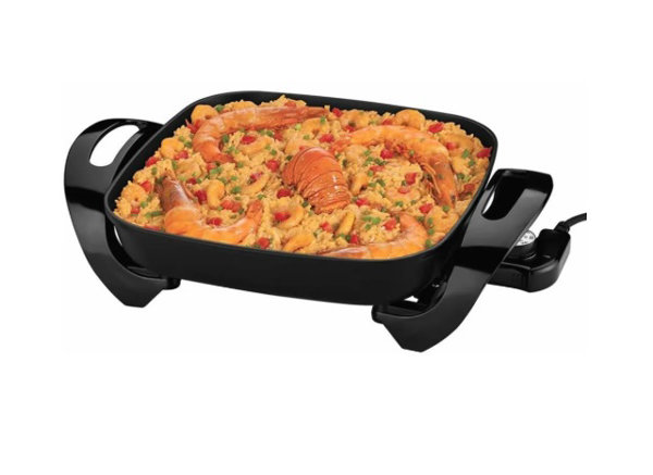Sartén Eléctrico Oster  30 X 30 cm Negro - Imagen 2