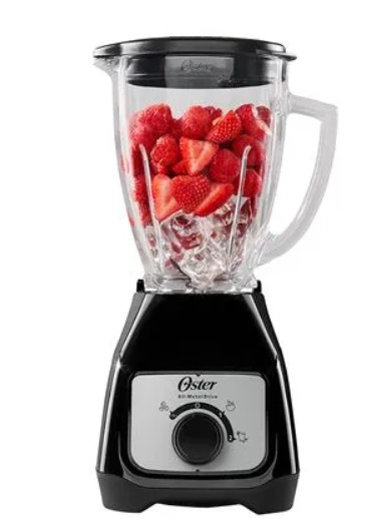 Licuadora Oster con vaso de vidrio y control de perilla - Imagen 2