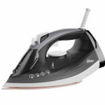 Plancha de Cerámica Oster, con Suela Grande, con Tecnología anti-calcificación, Gris