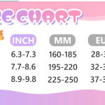 Patines de 4 tamaños ajustables con luz para niñas y niños pequeños principiantes para interiores y exteriores - Imagen 10