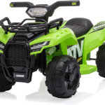 Cuatrimoto eléctrica de juguete con baterías de 6 Voltios, 4 ruedas, faros, MP3, USB, control de volumen y un asiento grande para regalar a niños y niñas de 1 a 3 años - Imagen 5