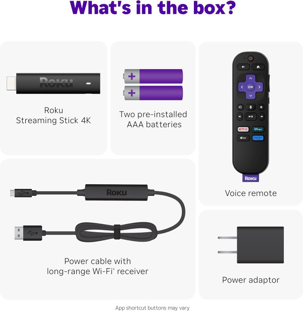 Roku Streaming Stick 4K - Dispositivo de transmisión - Imagen 2