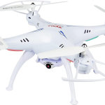 Drone sin cabeza UFO con cámara HD WiFi Syma X5SW-V3 FPV Explorers2 2.4Ghz 4CH 6-Axis Gyro RC Quadcopter de Cheerwing (blanco)