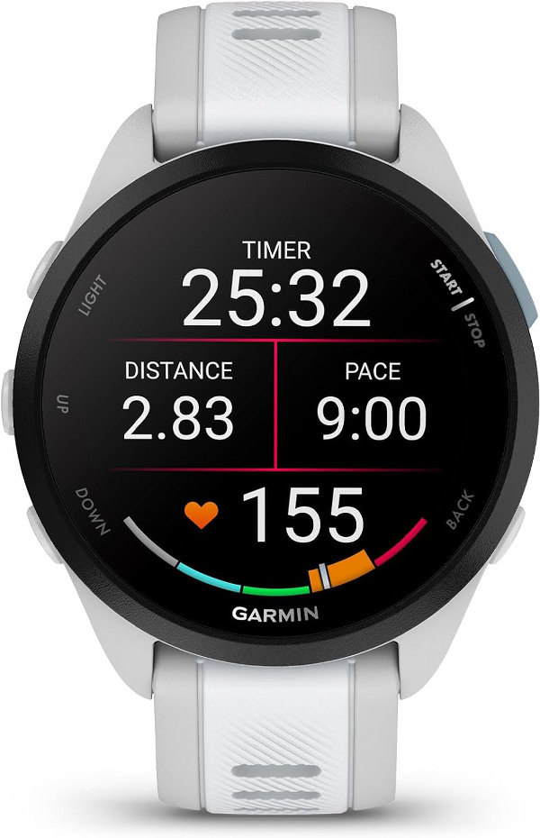 LIE2Mqai-2.jpg Reloj Garmin Forerunner 165 Music, reloj inteligente para correr, pantalla AMOLED colorida, métricas de entrenamiento e información de recuperación, música en tu muñeca - Imagen 1