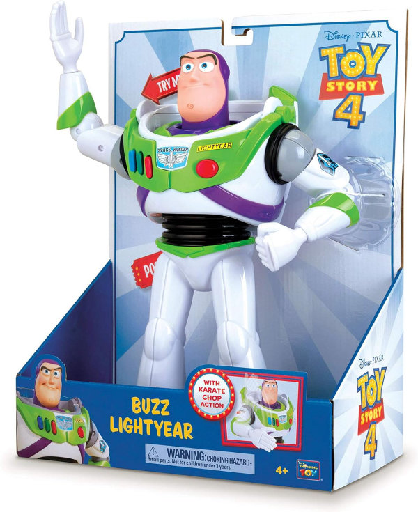 Buzz Lightyear Toy Story  con acción Karate Chop Disney Pixar - Imagen 4