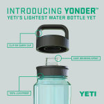 YETI Botella de agua Yonder con tapa Yonder Chug, ligera, a prueba de fugas y sin BPA 750 ml 25 oz - Imagen 2