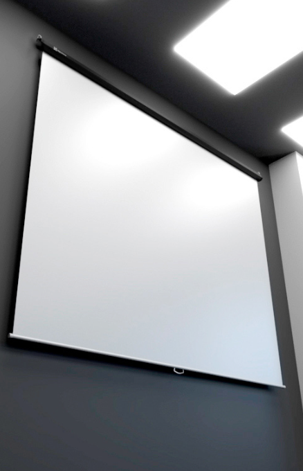 Klip Xtreme KPS-302 - Pantalla de proyección - instalable en el techo, instalable en pared - Imagen 2