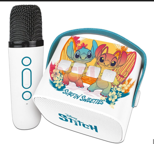 Xtech - Disney Stitch Mini Karaoke kit - XTS-D622ST - Imagen 2