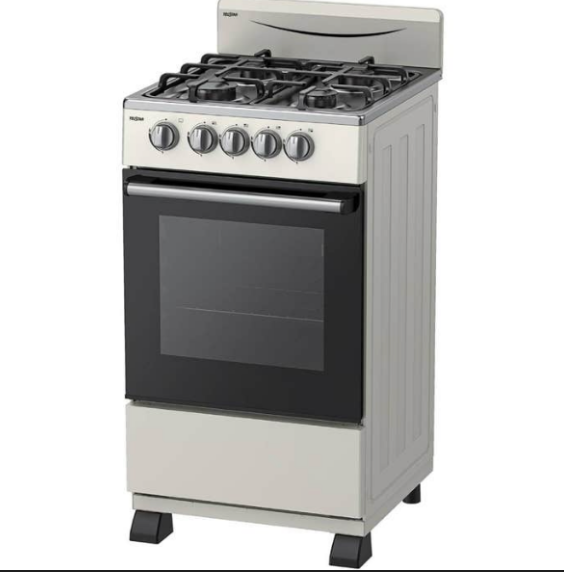 COCINA GAS TELSTAR TCG020521MD 20" 4Q SILVE - Imagen 1