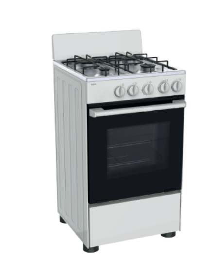 COCINA GAS TELSTAR TCG020521MD 20" 4Q SILVE - Imagen 2