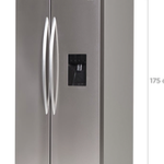 Refrigerador Side-by-Side GRS GRD537FFISBS – 19 cf / 537 L – Gris