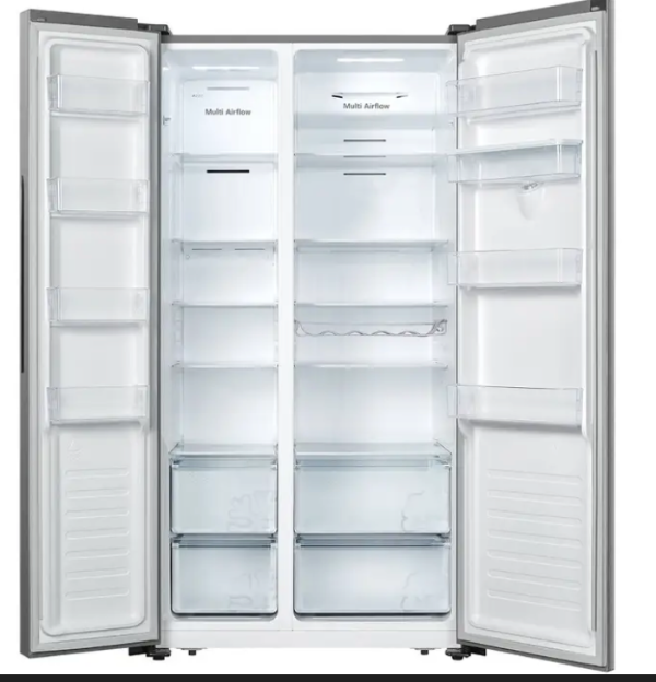 Refrigerador Side-by-Side HISENSE RS19N6ASI – 19 cf / 539 L – Inox - Imagen 2