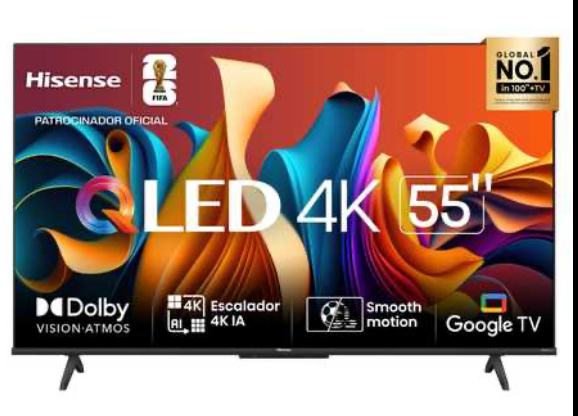 TV QLED 85" HISENSE 85Q6N – Smart Google TV - Imagen 1