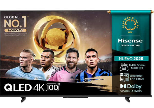 TV QLED 55" HISENSE 55Q6N – Google TV - Imagen 1