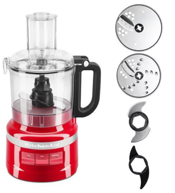 Procesador de Alimentos KitchenAid KFP0719ER – Rojo - Imagen 2