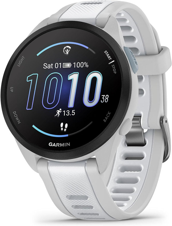 Reloj Garmin Forerunner 165 Music, reloj inteligente para correr, pantalla AMOLED colorida, métricas de entrenamiento e información de recuperación, música en tu muñeca - Imagen 2