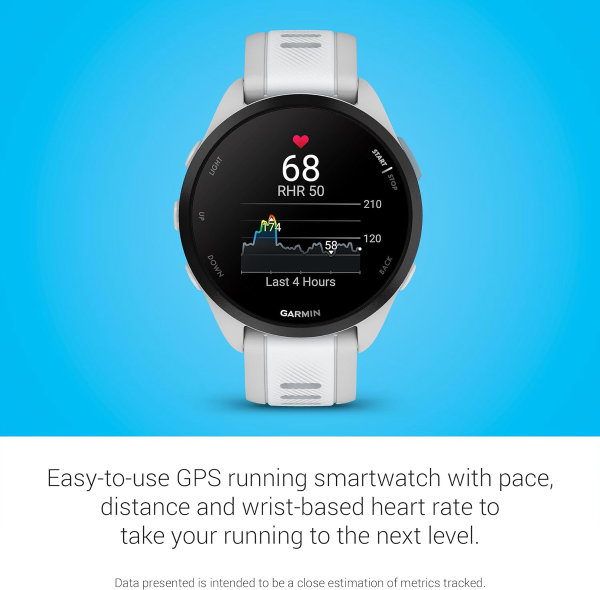 Reloj Garmin Forerunner 165 Music, reloj inteligente para correr, pantalla AMOLED colorida, métricas de entrenamiento e información de recuperación, música en tu muñeca - Imagen 4