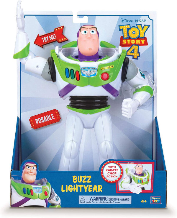 Buzz Lightyear Toy Story  con acción Karate Chop Disney Pixar - Imagen 3