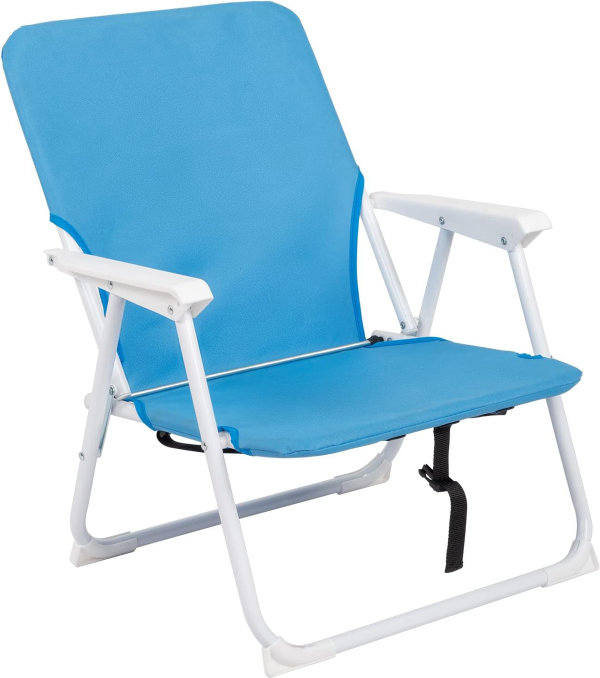 Silla de playa plegable, camping portátil, plegable clásica, para playa, arena, camping, césped, concierto, viajes - Imagen 1