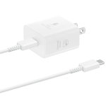 Cargador de Pared  25W Blanco (con cable) Blanco
