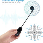 Auriculares inalámbricos con micrófono UHF, micrófono profesional, auricular y manos 2 en 1, alcance efectivo de 164.0 ft para amplificador de voz, promociones, conferencias, podcast, juego en directo - Imagen 3