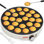 Máquina para Hacer Mini Panqueques de 24 Ranuras