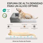 Bedsure XL Plus - Cama ortopédica para perros extra grandes, cama lavable para perros y gatos, impermeable, cómodo sofá para perros con funda extraíble lavable, cama para mascotas con parte inferior - Imagen 6