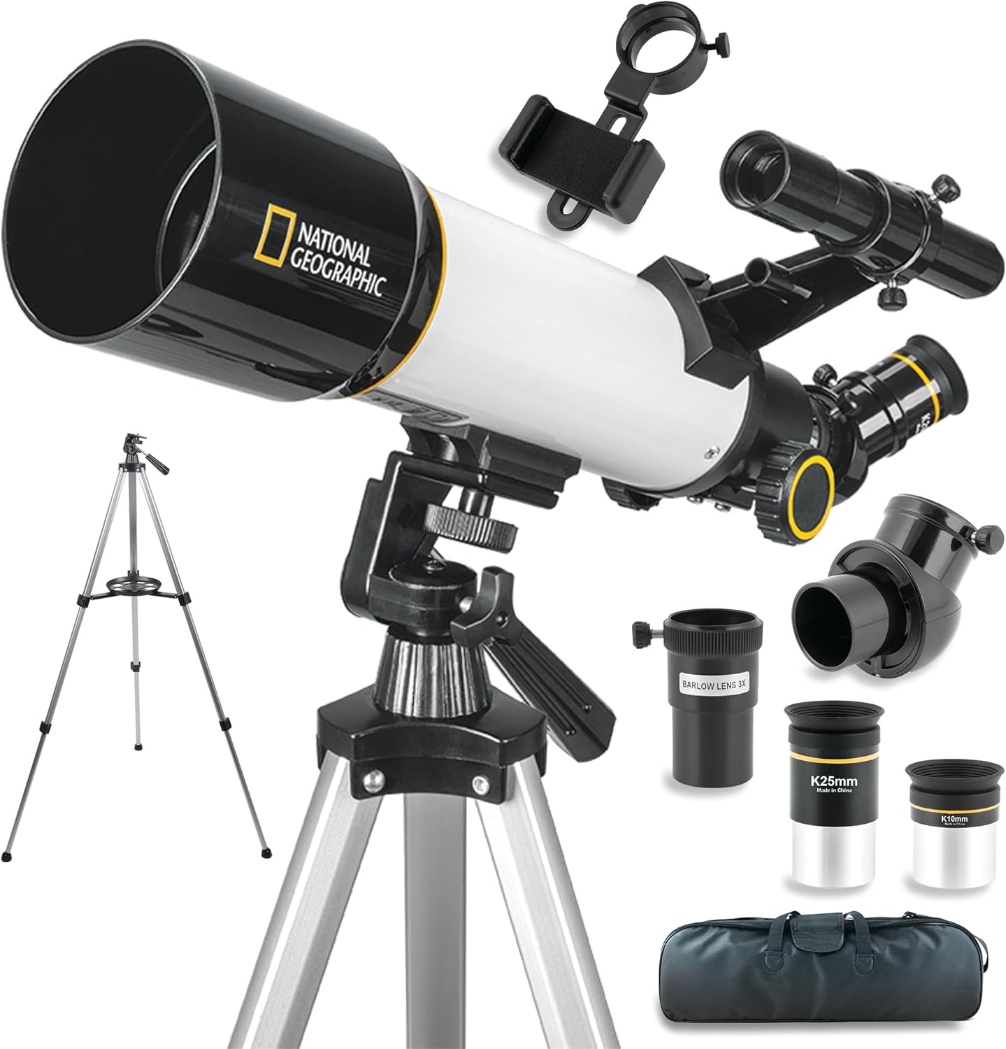 DbfNacFE-1.jpg Telescopio refractor National Geographic Sky View de 70 mm con montura Panhandle - Imagen 1